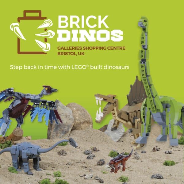 Brick Dinos Event Poster